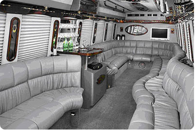 Montreal Limo Bus Interiour